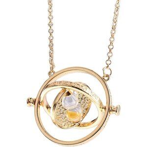 Harry Potter Jewelry Hermione Time Travel Magical HOURGLASS NECKLACE